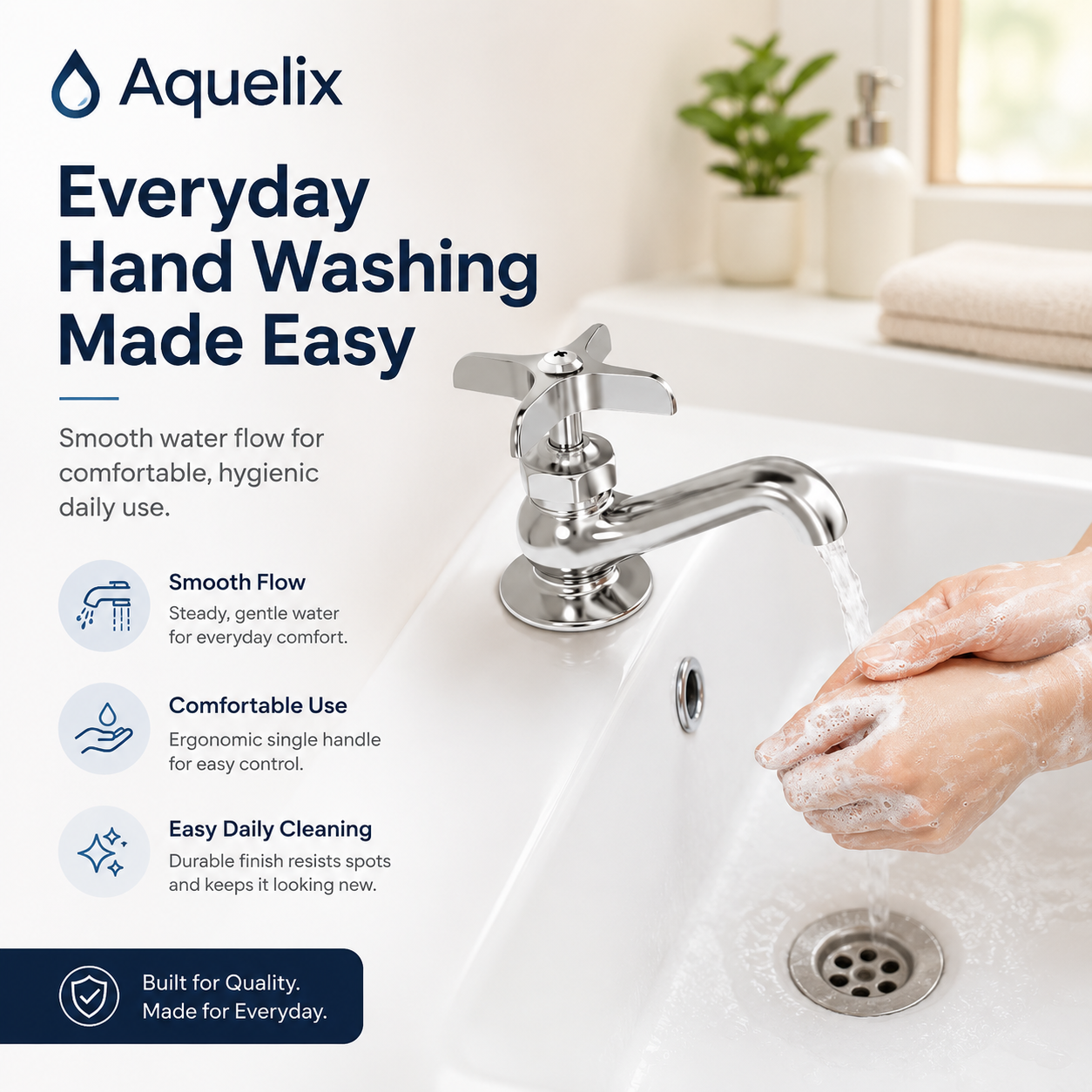 Everyday Hand Washing Faucet Aerator - bathroom faucet aerator for hand washing