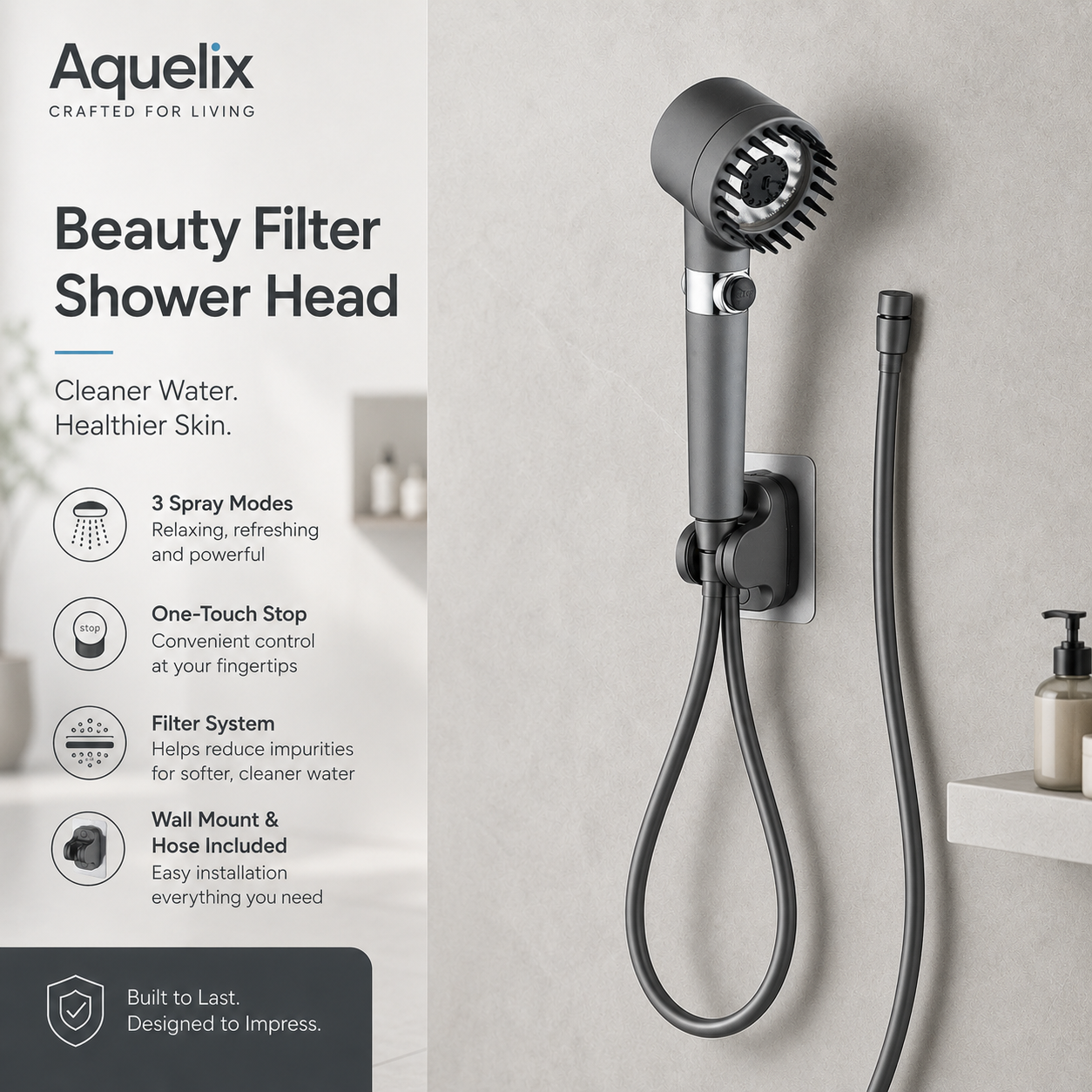Beauty Filter Shower Head - beauty filter shower head